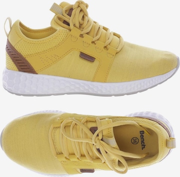 BENCH Sneakers & Trainers in 36 in Yellow: front