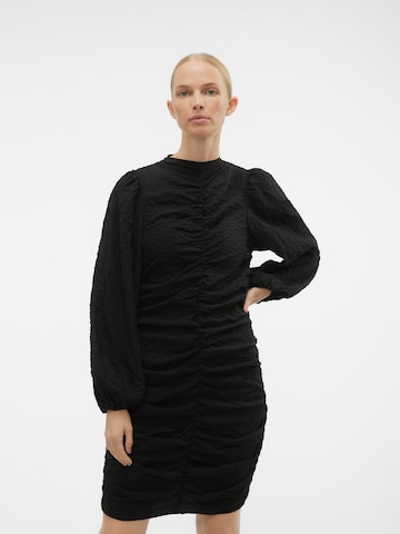 VERO MODA Jurk 'Vera' in Zwart: voorkant