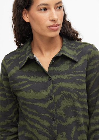 s.Oliver Blouse in Groen: voorkant