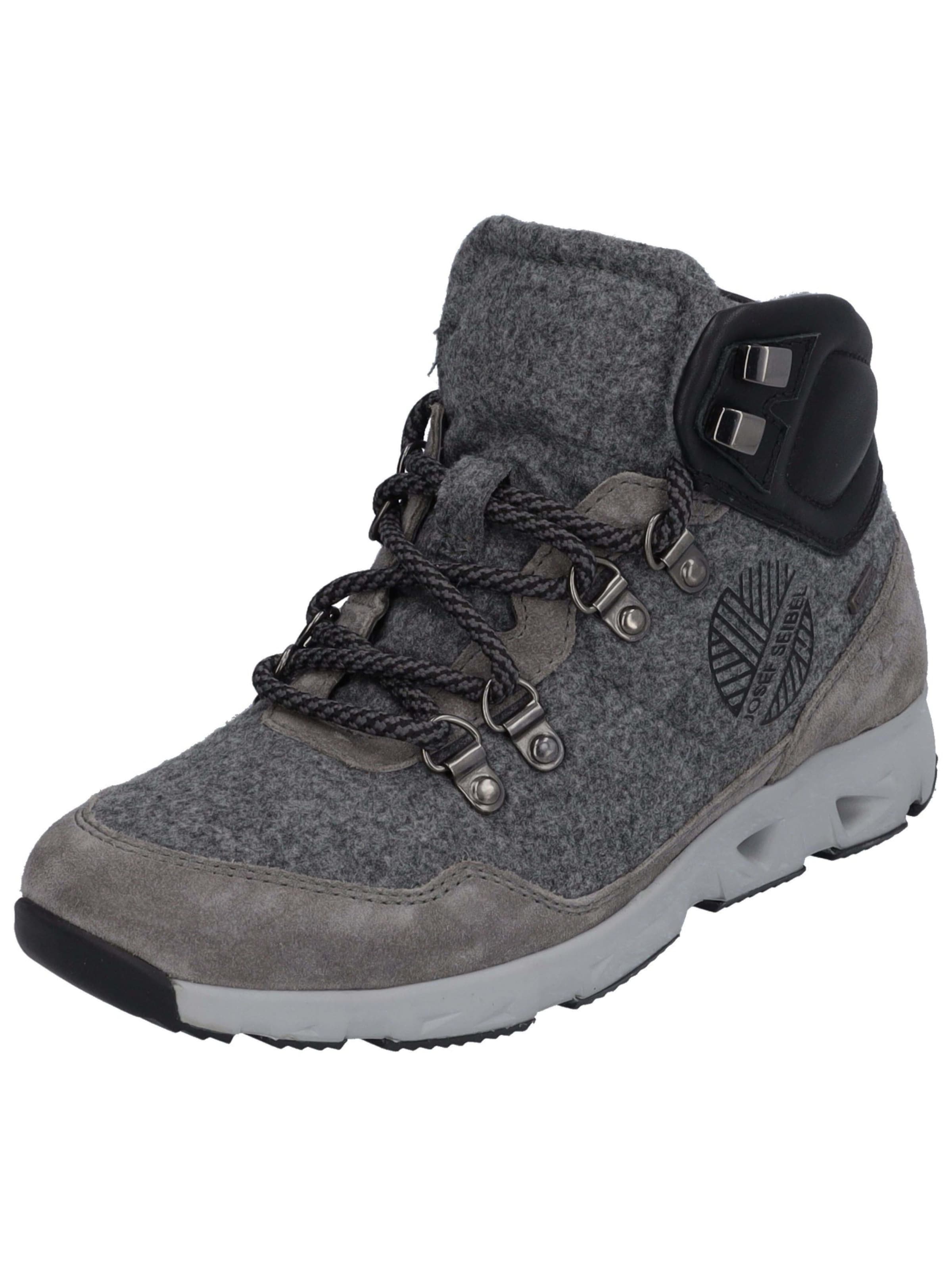 JOSEF SEIBEL Lace-up bootie in Grey: front