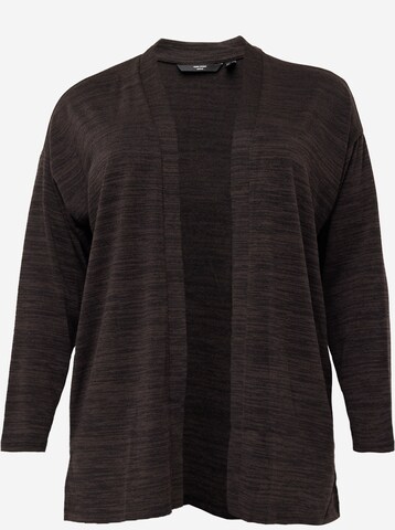 Vero Moda Curve Knit Cardigan 'KATIE' in Black: front