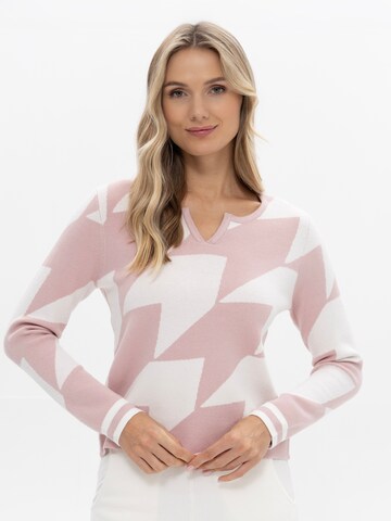 Passioni Pullover in Pink: Vorderseite