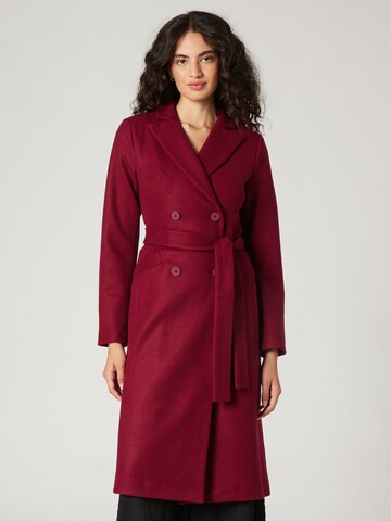 Guido Maria Kretschmer Women Between-Seasons Coat 'Mia' in Red: front