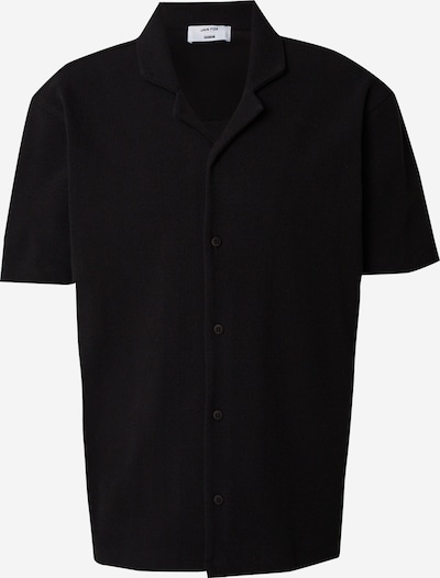 DAN FOX APPAREL Hemd 'Leon' in schwarz, Produktansicht