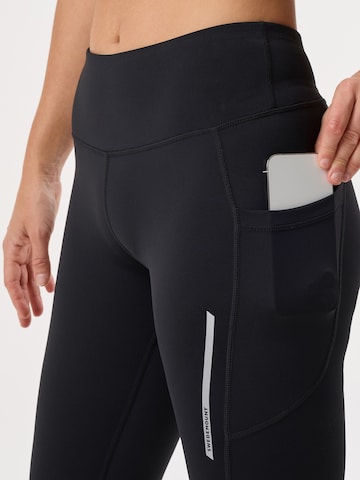 SWEDEMOUNT Skinny Sportbroek 'Core' in Zwart