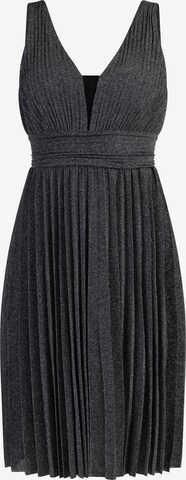 Robe de cocktail faina en noir : devant