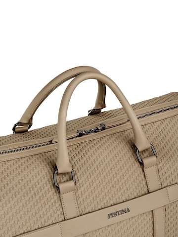 FESTINA Reistas 'Travel bag Interlace' in Bruin
