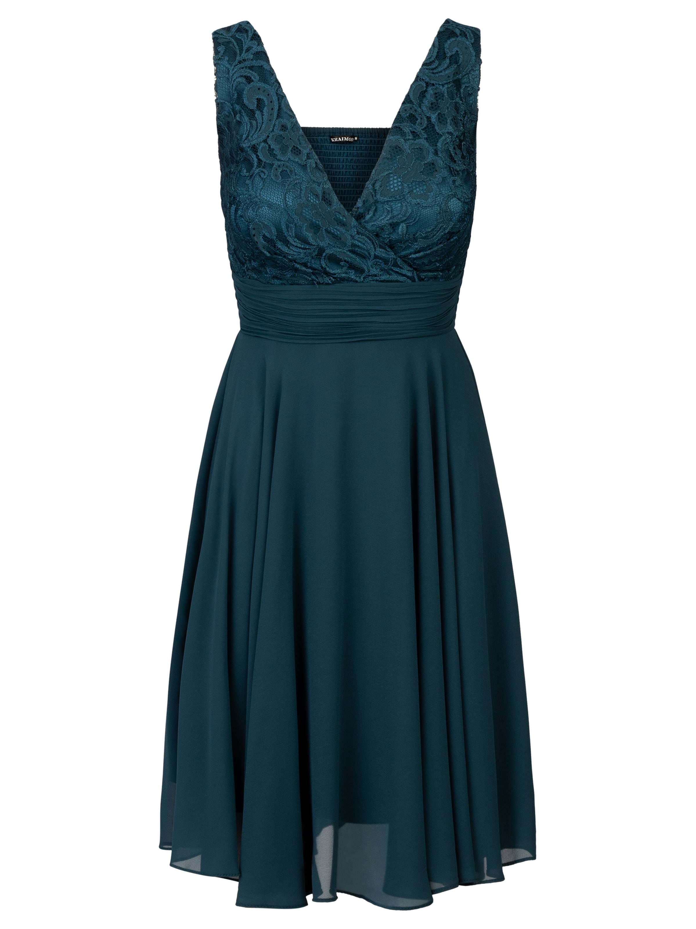 Rochie de cocktail de la Kraimod pe verde: față