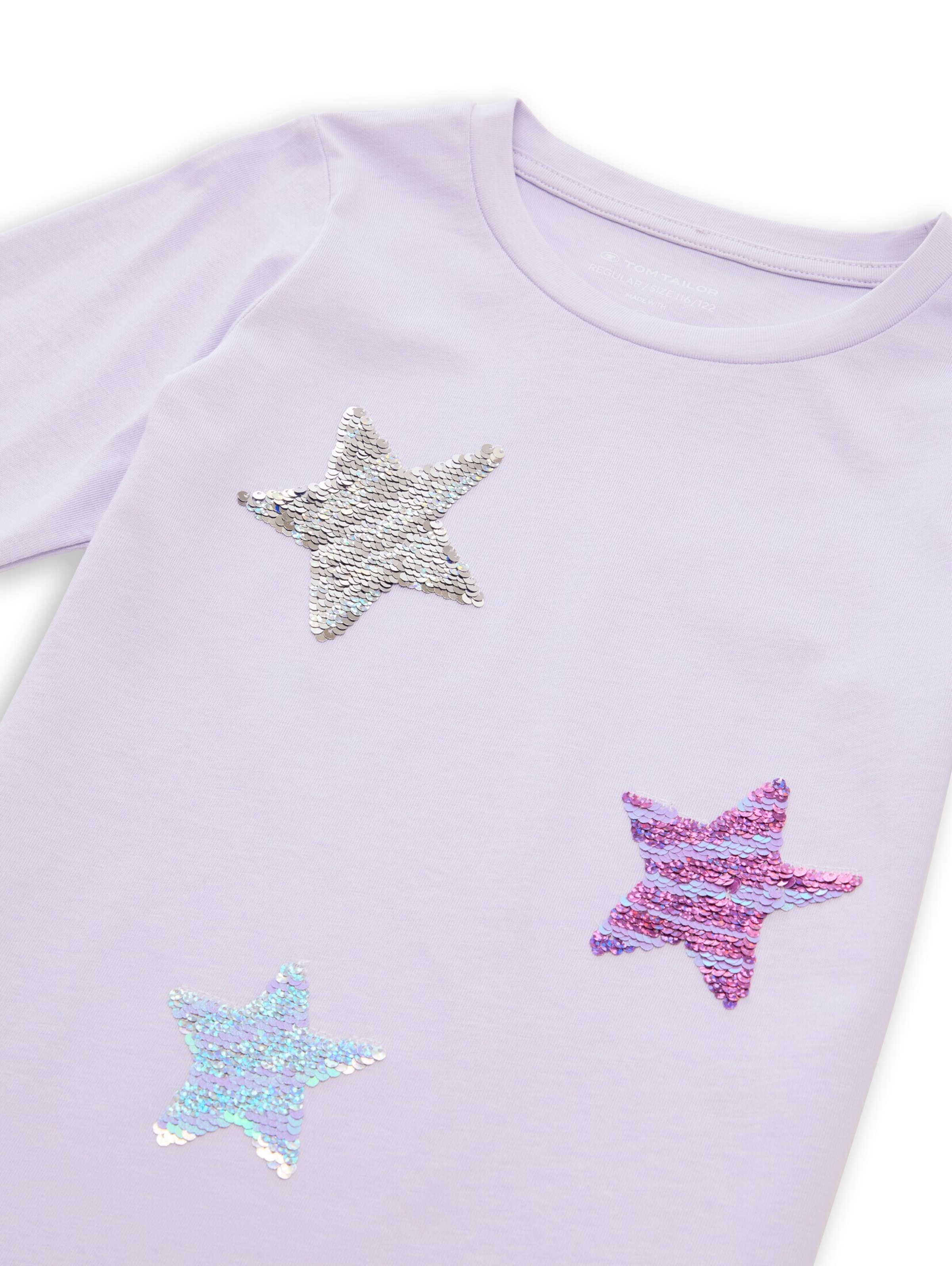 TOM TAILOR Shirt in Purple