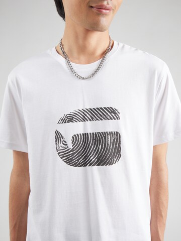 T-Shirt G-STAR en blanc