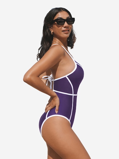 Cupshe Badeanzug in lila, Produktansicht