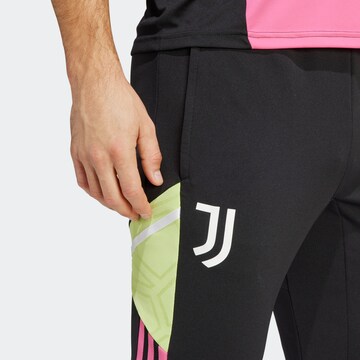 ADIDAS SPORTSWEAR Slimfit Sportbroek 'Juventus Turin Condivo 22' in Zwart