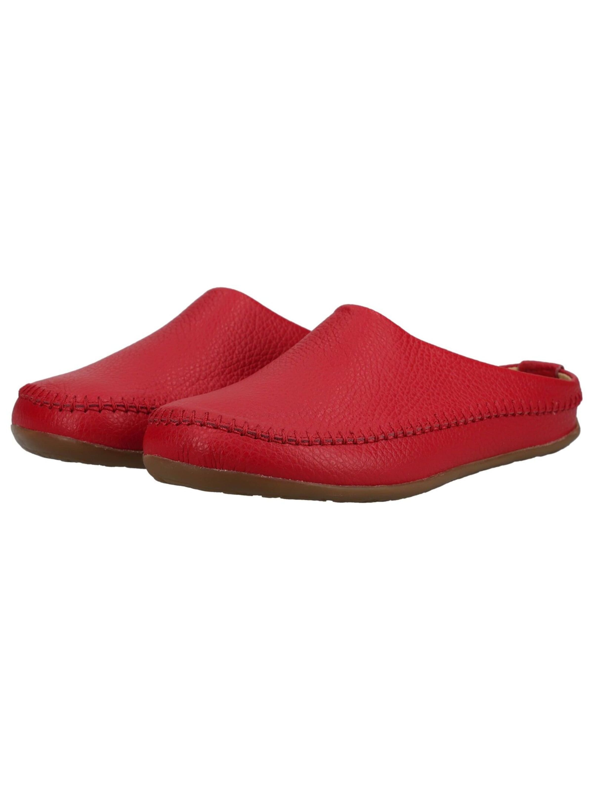 HAFLINGER Huisschoenen in Rood
