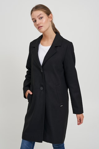 Oxmo Between-Season Jacket in Black: front