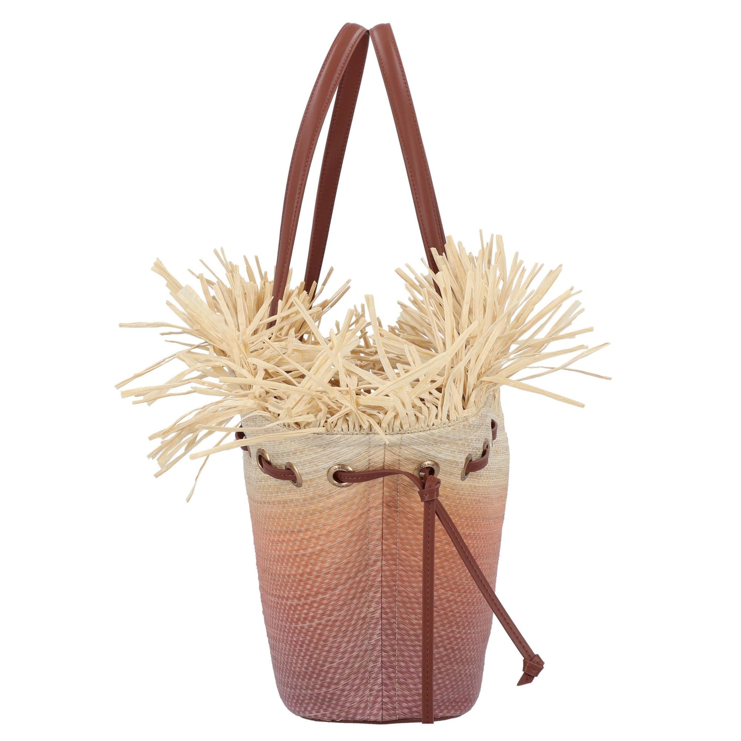 Shopper 'Pagoda ' di PINKO in arancione