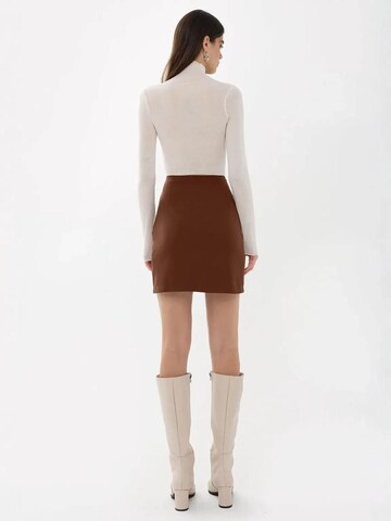 Hiccup Skirt in Brown