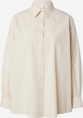 Bluză 'YASDASINA' de la YAS pe bej: față