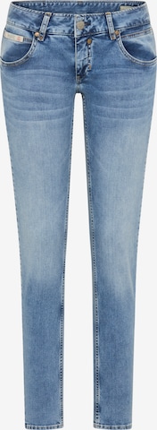 Herrlicher Slimfit Jeans in Blau: Vorderseite
