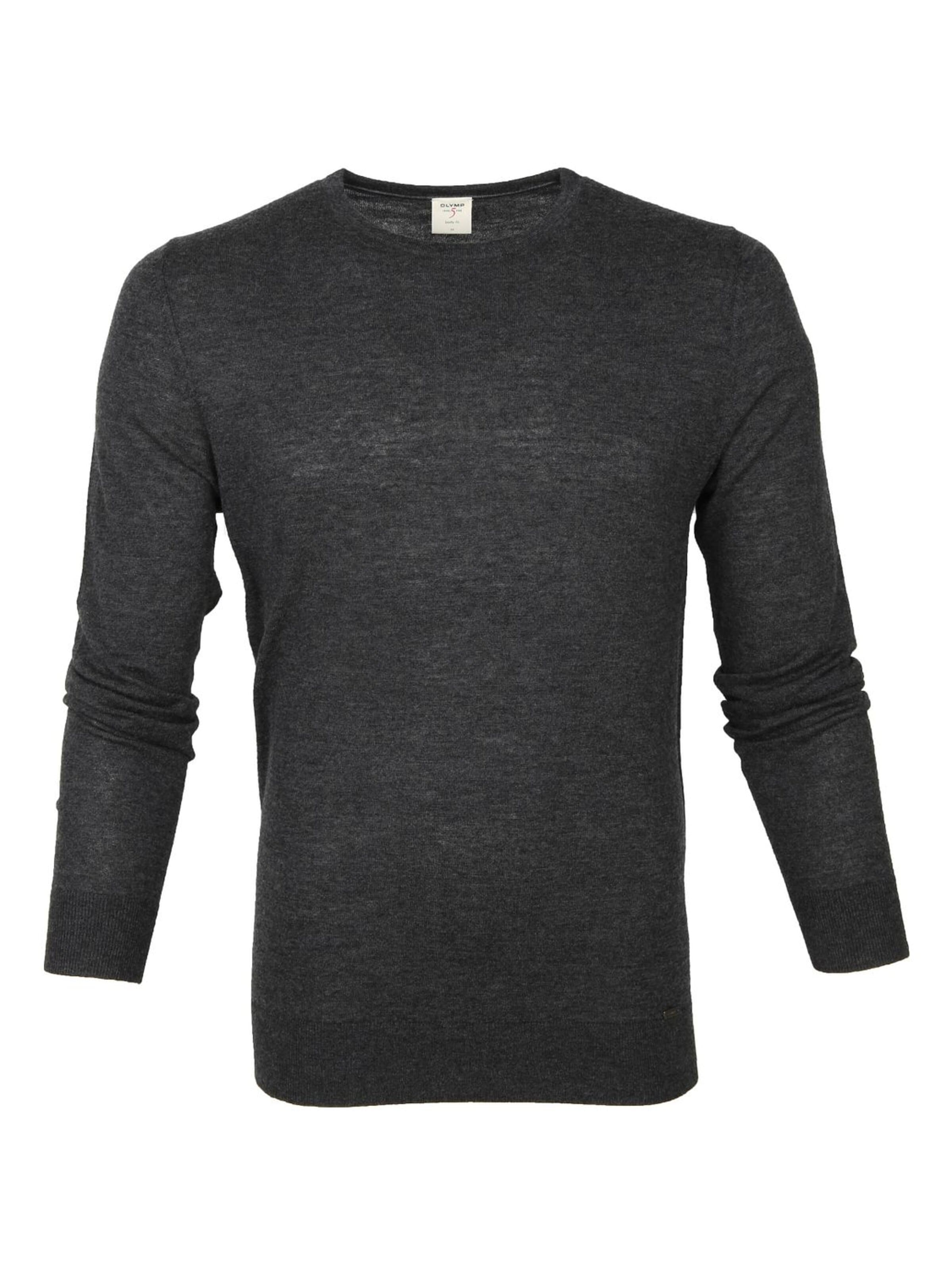 OLYMP Shirt 'Level 5' in Grijs: voorkant