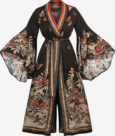 JIORO Strandkleid 'MIDNIGHT BUTTERFLIES' in 36 in schwarz, Produktansicht