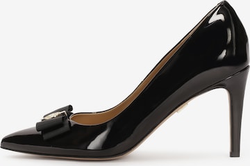 Kazar Pumps i svart: forside