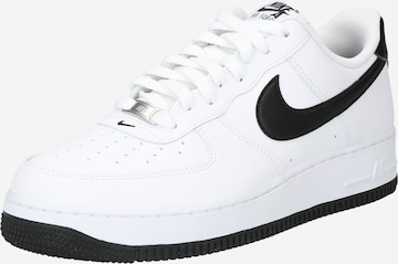 Sneaker low 'AIR FORCE 1 '07' de la Nike Sportswear pe alb: față