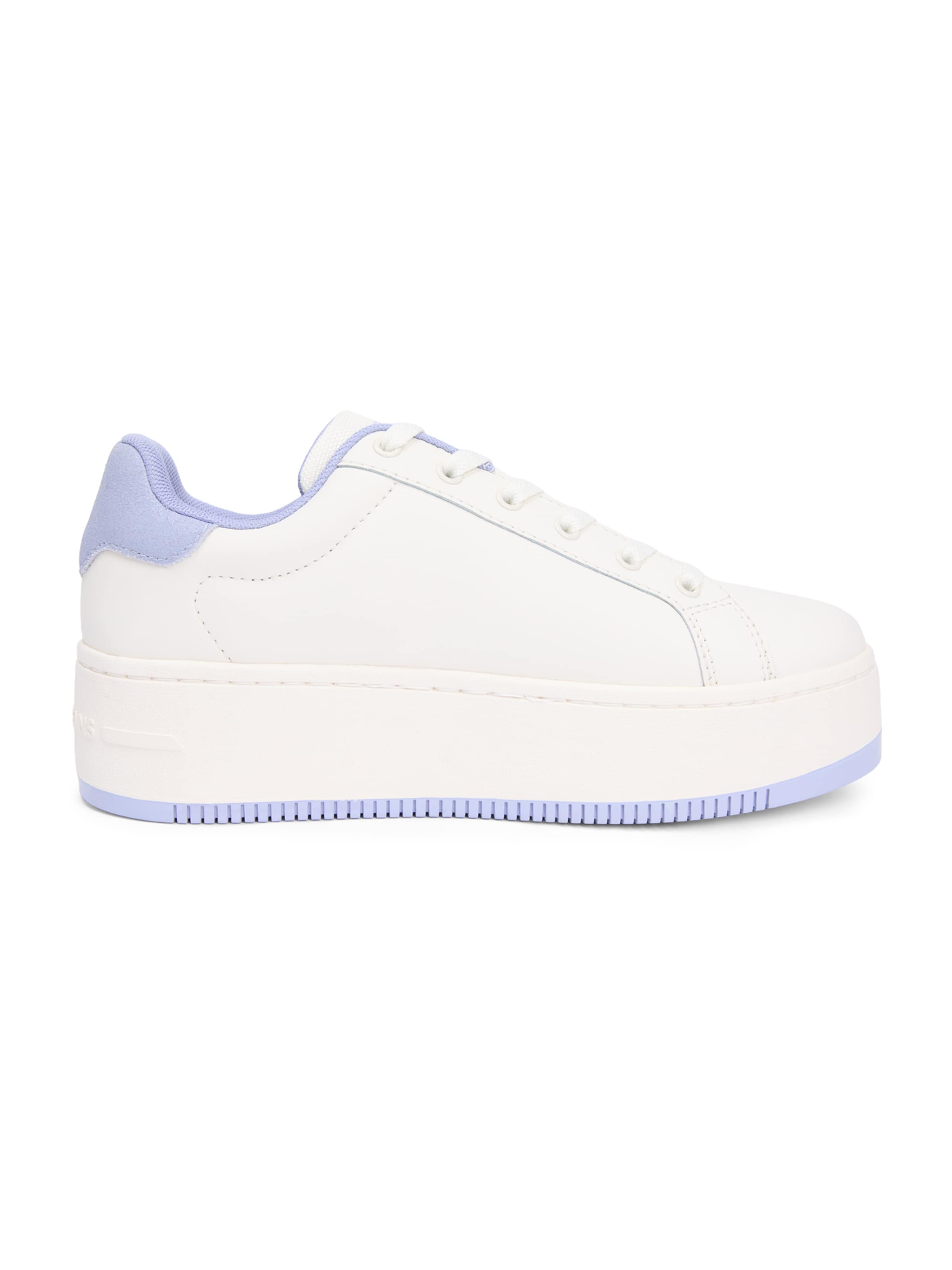 Tommy Jeans Rövid szárú sportcipők 'ESS' - fehér