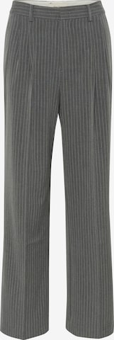 Part Two Hose 'Cherra' in Grau: Vorderseite