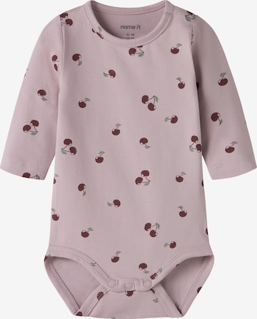 NAME IT Potkuhousut/body 'NBFVANDORA' värissä vaaleanpunainen: etupuoli