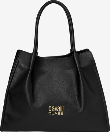Cavalli Class Shopper in Black: front