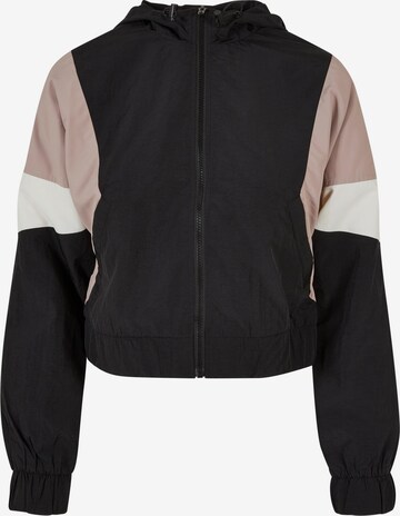 Urban Classics Between-Season Jacket in Black: front