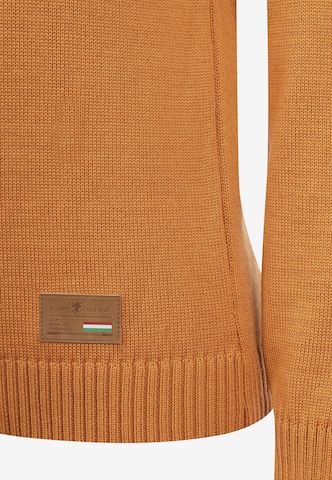 DENIM CULTURE Pullover 'ESTELLE' in Orange