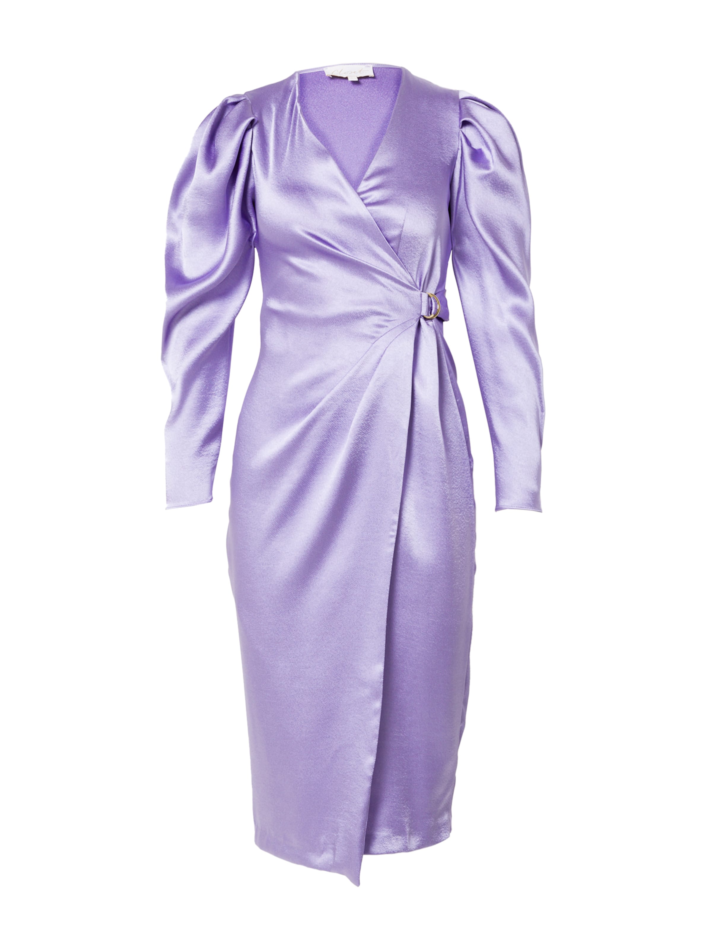 Closet London Платье в Лиловый: спереди