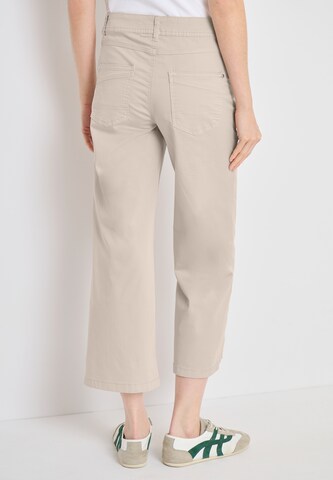 CECIL Wide Leg Hose 'Neele' in Beige