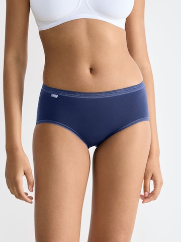 Slip ' Basic+ Midi ' SLOGGI en bleu : devant