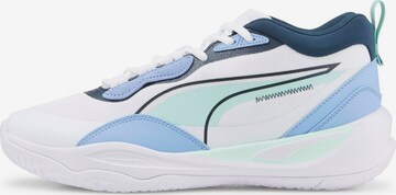 Scarpa sportiva 'Playmaker Pro' di PUMA in bianco: frontale