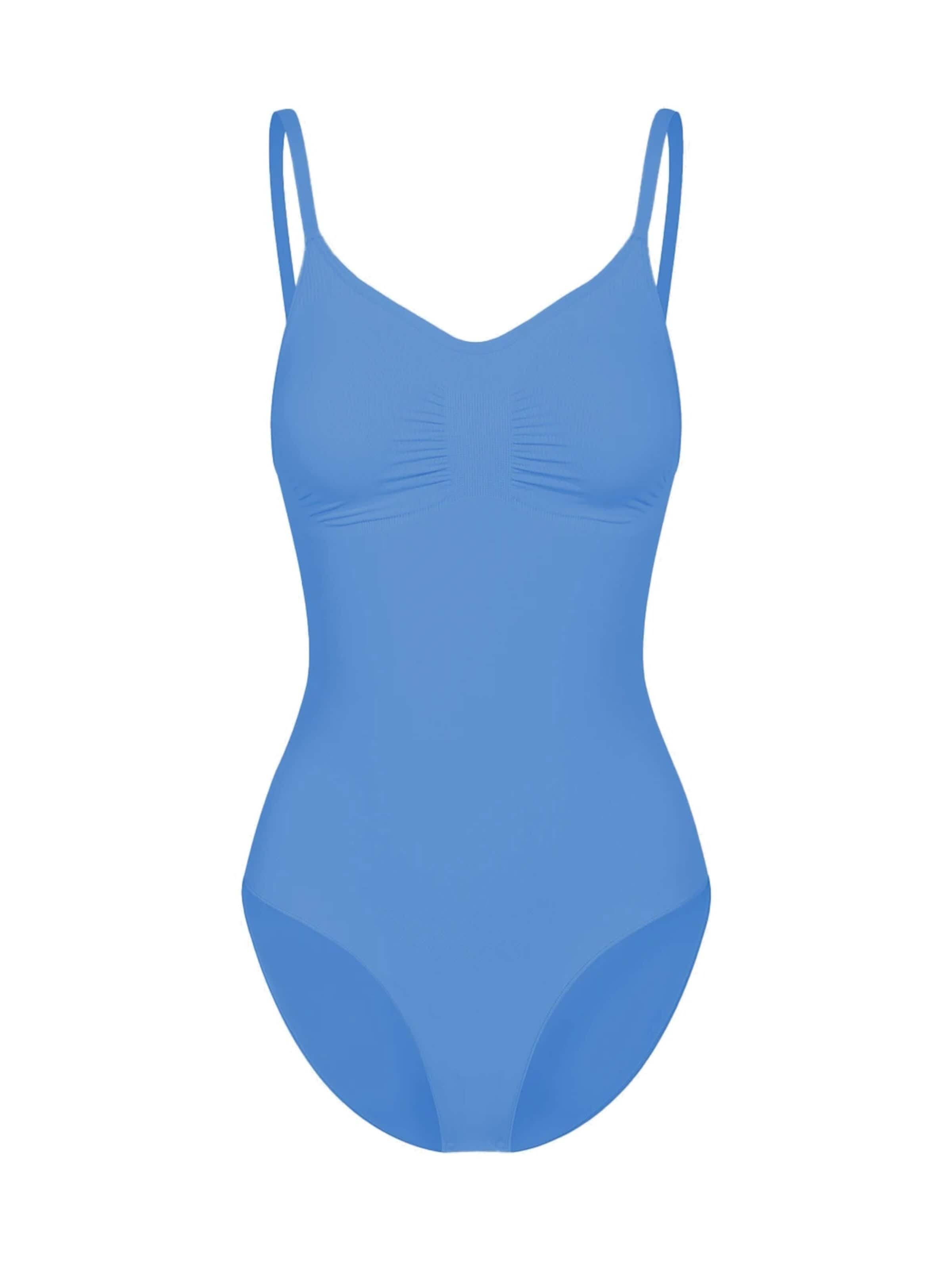 cfab Shaping bodysuit 'Bodysuit Sculpting Shapewear mit Slip' in Blue: front