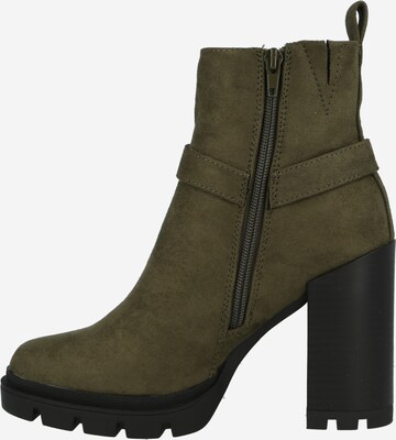 Bottines 'BRAVE' ONLY en vert