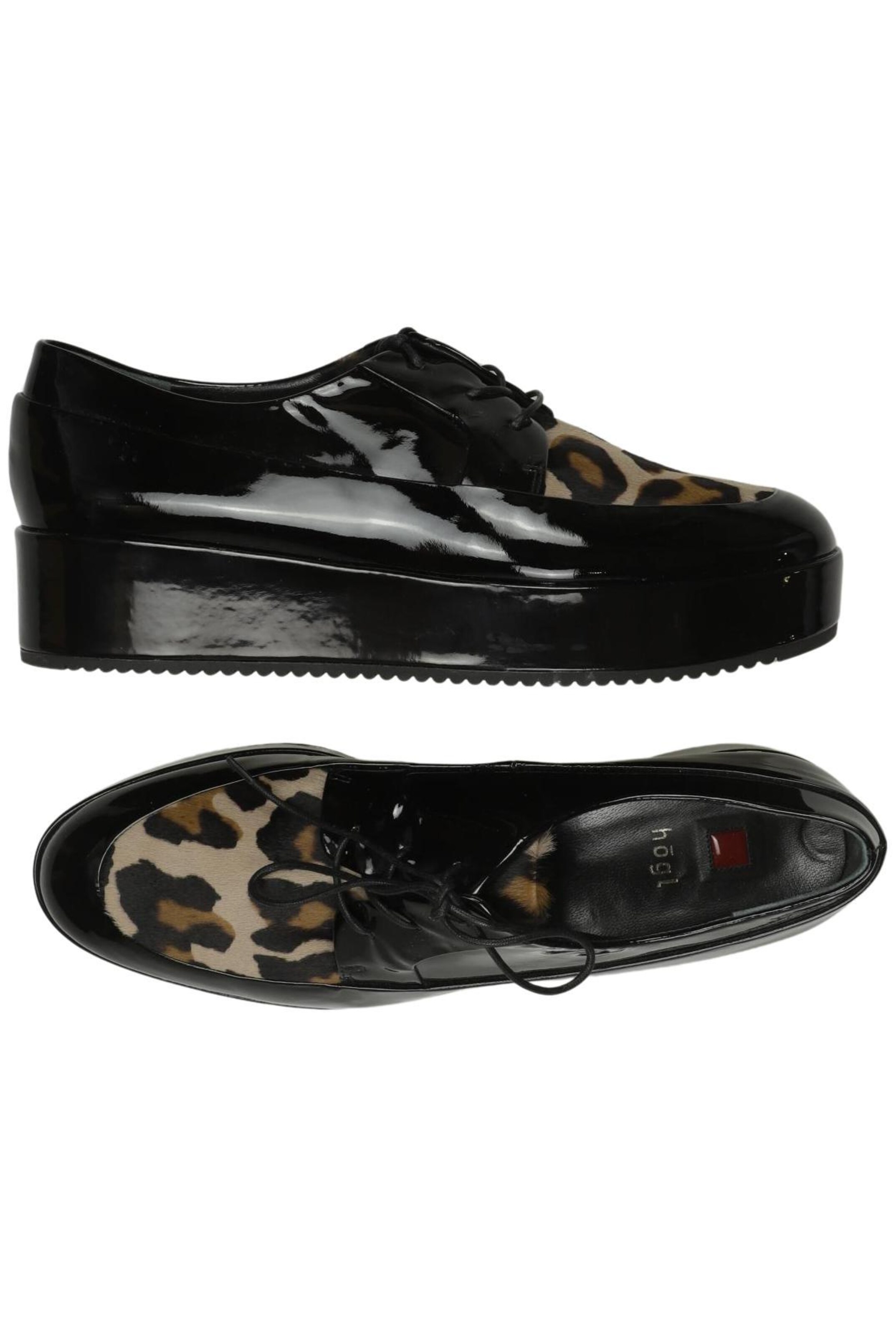 Högl Flats & Loafers in 40,5 in Black: front
