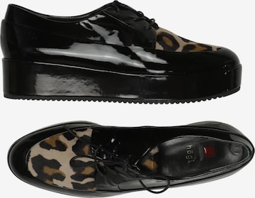 Högl Flats & Loafers in 40,5 in Black: front