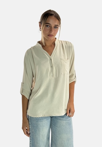 Elara Bluse i beige: forside