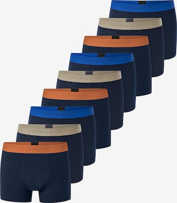 SCHIESSER Boxershorts '95/5 Cotton' in Blauw: voorkant