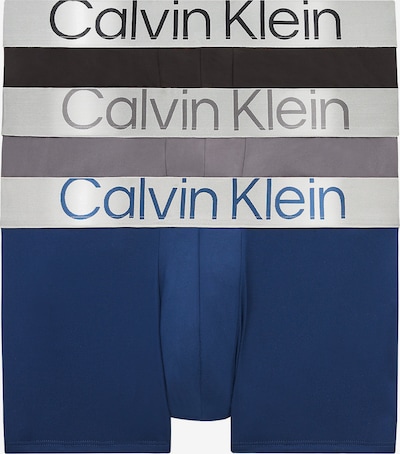 Calvin Klein Underwear Bokseršorti, krāsa - zils / pelēks / melns, Preces skats