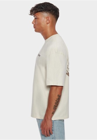 Dropsize T-shirt i vit