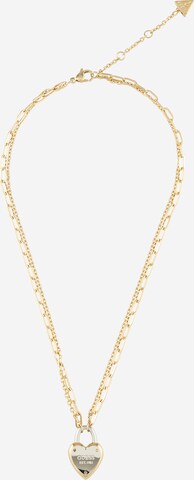 GUESS Necklace 'All You Need Is Love' in Gold: front