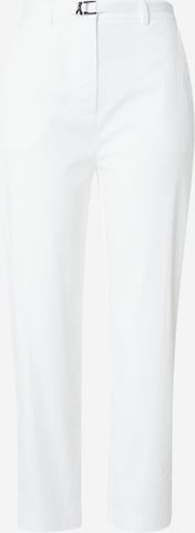 balta PATRIZIA PEPE Standartinis Kelnės: priekis