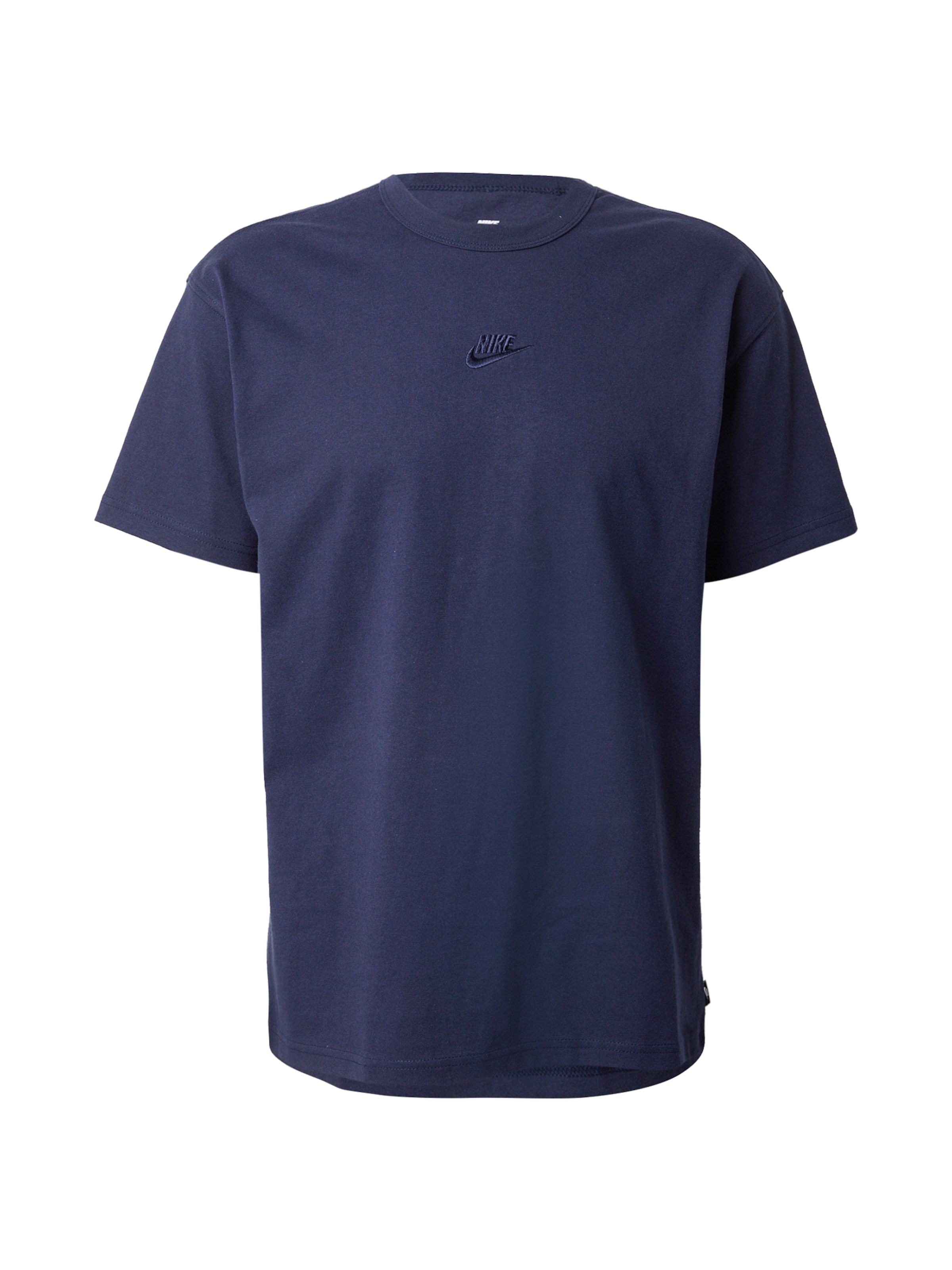 Tricou 'Premium Essentials' de la Nike Sportswear pe albastru: față