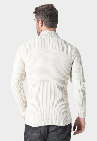 883Police Strickjacke 'Orkney' in Beige