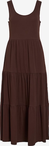 Robe VILA en marron : devant