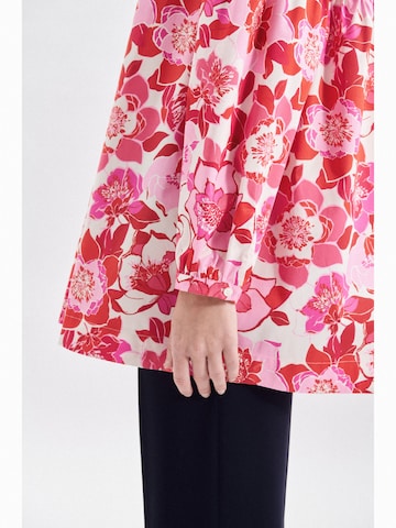 SEIDENSTICKER Blouse 'Schwarze Rose' in Roze